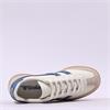 Gola Viper Leather Gumsole Retro Trainer - Off White Bone Moonlight